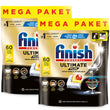 Finish Ultimate Plus 120 Kapsül Limon Hepsi Bir Arada Bulaşık Makinesi Tableti