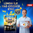 Finish Ultimate Plus 120 Kapsül Limon Hepsi Bir Arada Bulaşık Makinesi Tableti