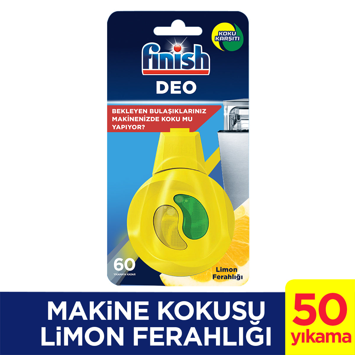 Finish Deo Limon Kokulu Bulaşık Makinesi Kokusu