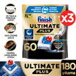 Finish Ultimate Plus 180 Kapsül  Bulaşık Makinesi Deterjanı Tableti (3x60)